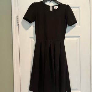 LulaRoe Amelia - BLACK - size XS